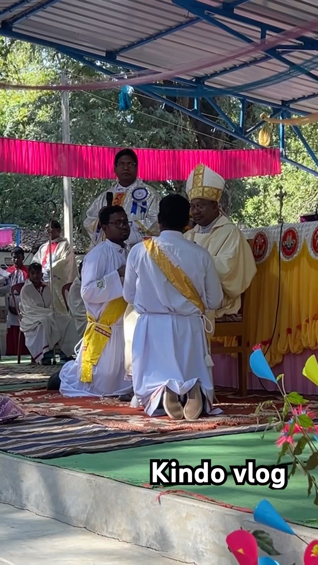 पावन पुरोहिताभिषेक फा. प्रवीण विकाश खलखो ये.स / कुरडेग पल्ली , सिमडेगा , झारखण्ड part163